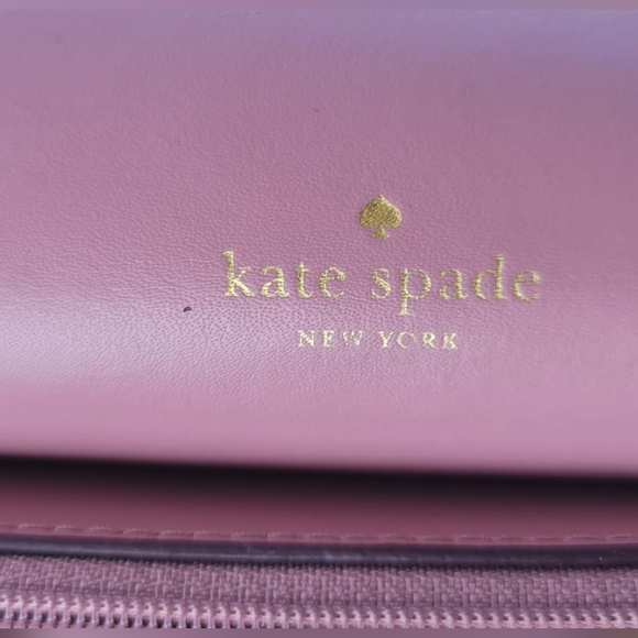 Kate Spade Purple Wallet Sleek Design - Picture 2 of 11